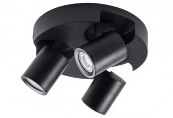 Спот LAURIN EL-3O BK Kanlux 29127