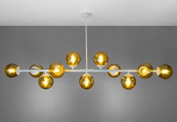 Подвесная люстра FROST 11l WH/BR Imperium Light 14011145.01.23