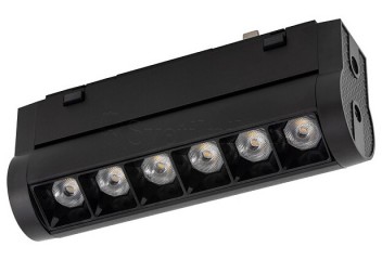 Трековий світильник магнітний LVM FOCUS SWING 6W 4000K BK Nowodvorski 11335