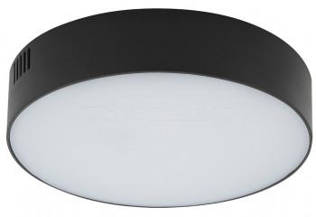 Плафон LID LED 25W 3000K R BK Nowodvorski 10407