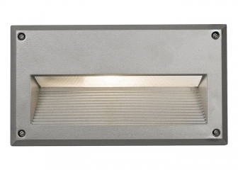 Встраиваемый настенный светильник уличный Nowodvorski BASALT silver 4966