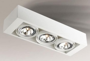 Точечный светильник UTO 3 G53 WH Shilo 7111