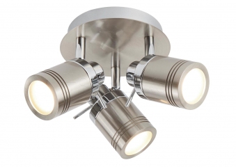 Спот потолочный для ванной Searchlight Samson 6603SS
