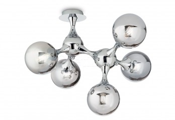 Стельова люстра NODI CROMO PL5 Ideal Lux 200484