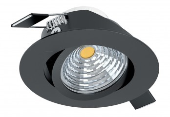 Точковий світильник SALICETO R 2700K BK Eglo 98609