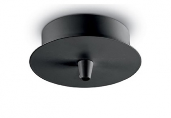 База ROSONE METALLO 1 LUCE NERO Ideal Lux 123295