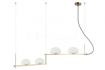 Подвесная люстра KERNIO Italux PND-357784-BRO+W