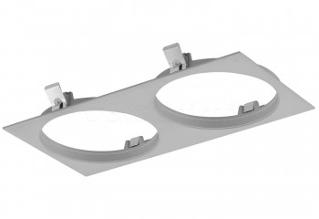 Оправа для врезного светильника FERRONEGO 2 SQ SI Eglo 60913