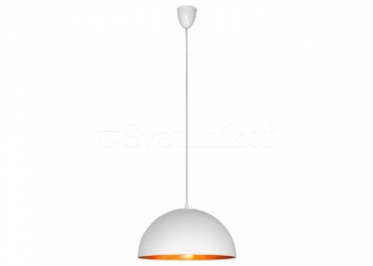 Підвісний світильник Nowodvorski HEMISPHERE white/gold S 4893