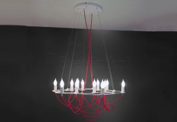 Підвісна люстра Daisy WH/R Imperium Light 1491279.01.16