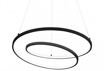 Светодиодная люстра подвесная OZ DALI d80 BK Ideal Lux 304588