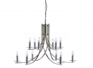 Подвесная люстра Searchlight Ascona 41612-12SS