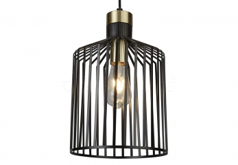 Подвесной светильник Searchlight Bird Cage 9413BK