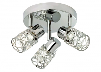 Стельовий світильник Searchlight Mesh Spot 7713CC