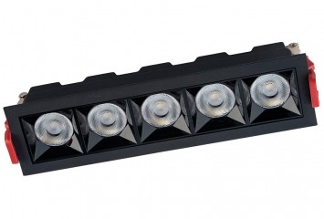 Врізний точковий  світильник MIDI LED 5 3000K BK Nowodvorski 10062