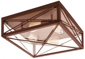 Уличный потолочный светильник GAUDESI w45 BR Eglo 64752