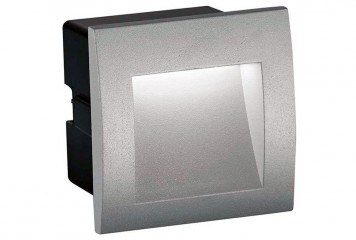 Вуличний вбудований світильник RIVA LED w14 AL Viokef 4137700