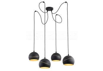 Подвесная люстра YODA BLACK ORBIT 4 TK-Lighting 2221