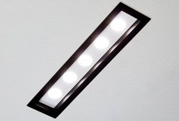 Точковий світильник EXPRESS 5 LED 3000K BK/WH Imperium Light 441522.05.01.91