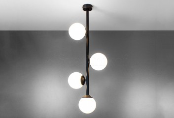 Потолочная люстра FROST BK/WH Imperium Light 262479.05.01