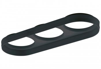 Оправа для врезного светильника FERRONEGO 3 R BK Eglo 60931