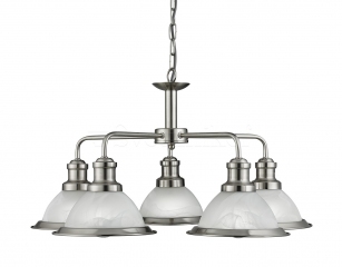 Подвесная люстра Searchlight Bistro 1595-5SS