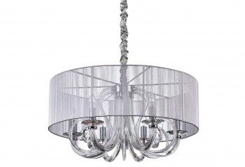 Люстра SWAN SP6 Argento Ideal Lux 208152
