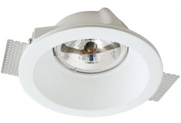 Точковий світильник гіпсовий BOSTON R Viokef 4116300