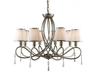 Подвесная люстра Searchlight Simplicity 1038-8AB