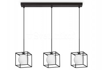 Підвісна люстра LINGOTTO 3 G9 BK Ideal Lux 327846