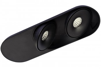 Точечный светильник TORONTO 2 3000K BK Azzardo AZ4065