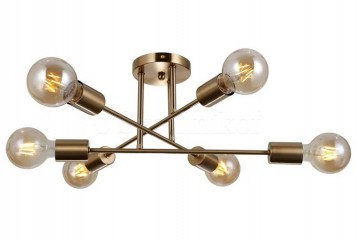 Потолочная люстра FORMIO Italux PND-4052-6-HBR