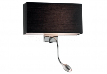 Бра HOTEL AP2 NERO Ideal Lux 035956