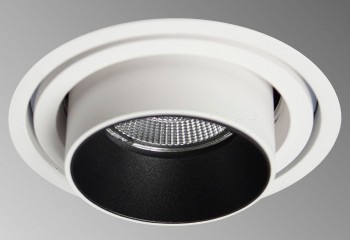 Точечный светильник PERISCOPE LED WH/BK Imperium Light 19109.01.05