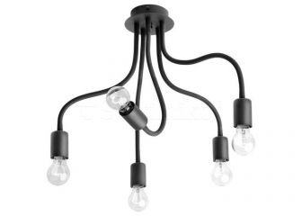 Потолочный светильник Nowodvorski FLEX black 5L 9766