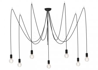 Светильник подвесной Nowodvorski SPIDER black 7L 6785