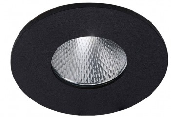 Точечный светильник CLEAN R IP44 7W CCT SWITCH BK Azzardo AZ5986