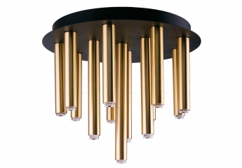 Потолочная люстра STALACTITE 13 BK/BR Nowodvorski 9054