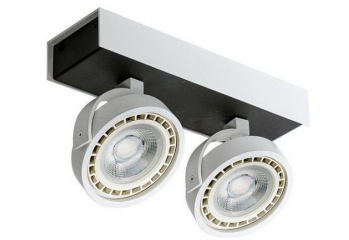 Спот MAX 2 230V LED DIM Azzardo GM4206-15W-WH/BK