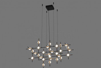 Подвесная люстра PROVENZA LED 72W Italux MD18001067-30A BG