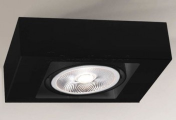 Точечный светильник настенный KOGA 1 G53 BK Shilo 8007