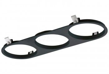 Оправа для врезного светильника FERRONEGO 3 R BK Eglo 60924