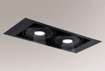 Точечный светильник MUKO IL 2 LED 4000K BK Shilo 8474