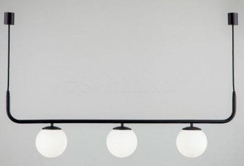 Підвісна люстра FROST 3 BK/WH Imperium Light 603398.05.01