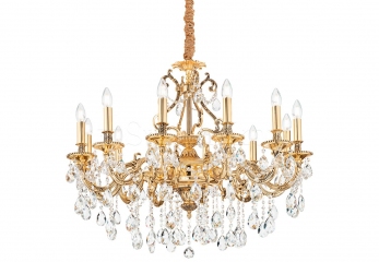 Підвісная люстра GIOCONDA SP12 ORO Ideal Lux 164960
