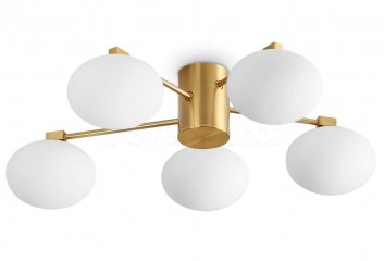 Потолочная люстра HERMES 5 BS Ideal Lux 316697