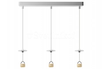 Підвісна люстра (база) LUCAS 3-L GU10 WH Azzardo AZ6163