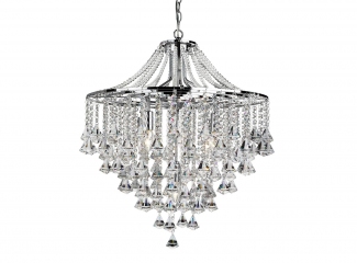 Люстра хрустальная Searchlight Dorchester 3495-5CC