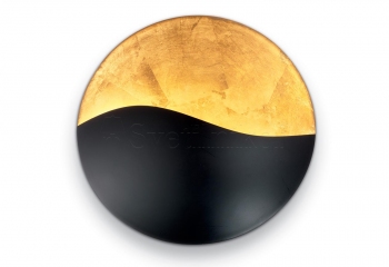 Бра SUNRISE AP4 NERO E ORO Ideal Lux 133300