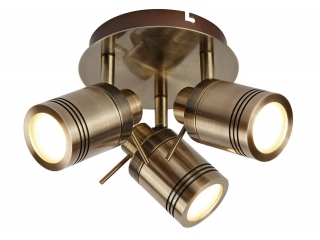 Спот потолочный для ванной Searchlight Samson 6603AB